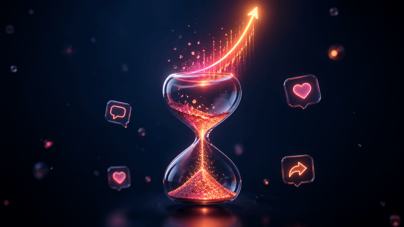 Por que as primeiras horas após postar definem o alcance no Instagram, TikTok e YouTube